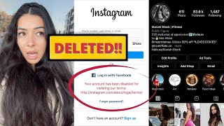 How I got my deleted Instagram account back - No longer showed up in search