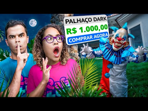 COMPRAMOS UM PALHAÇO NA DARK WEB E ELE APARECEU DE VERDADE! - MUITO MEDO!