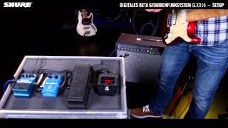 Video thumbnail for Shure GLXD16 digitales Beta Gitarren-Funksystem: Setup by Shure DACH