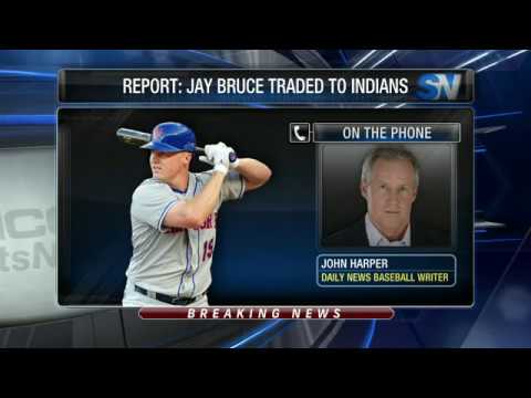 New York Mets trade Jay Bruce to the Cleveland Indians