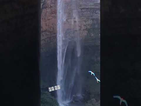 Cachoeira véu das noiva Chapada dos Guimarães Mt