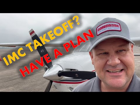 IMC Takeoff Briefing + RNAV Approach | GTN 750 IFR Workflow