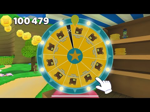 100% I GOT LEGENDARY ITEM | SPIN THE WHEEL | SUPER BEAR