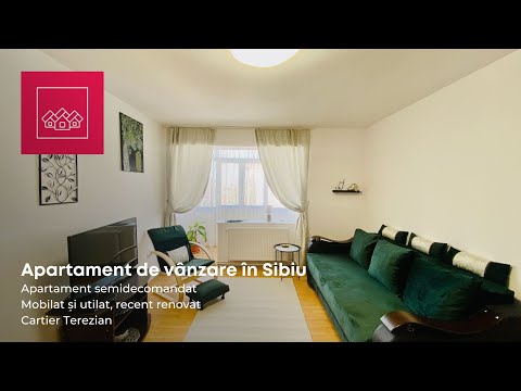 Apartament  in Sibiu - 2 Camere si Balcon Mare - Terezian