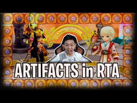 TESTING ARTIFACTS ON CONQUEROR REAL TIME ARENA - isengdudegame Summoners War