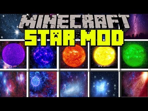 MooseMods - Minecraft STAR MOD | TRAVEL TO SPACE TO EXPLORE NEW STAR PLANETS! | Modded Mini-Game (Education)
