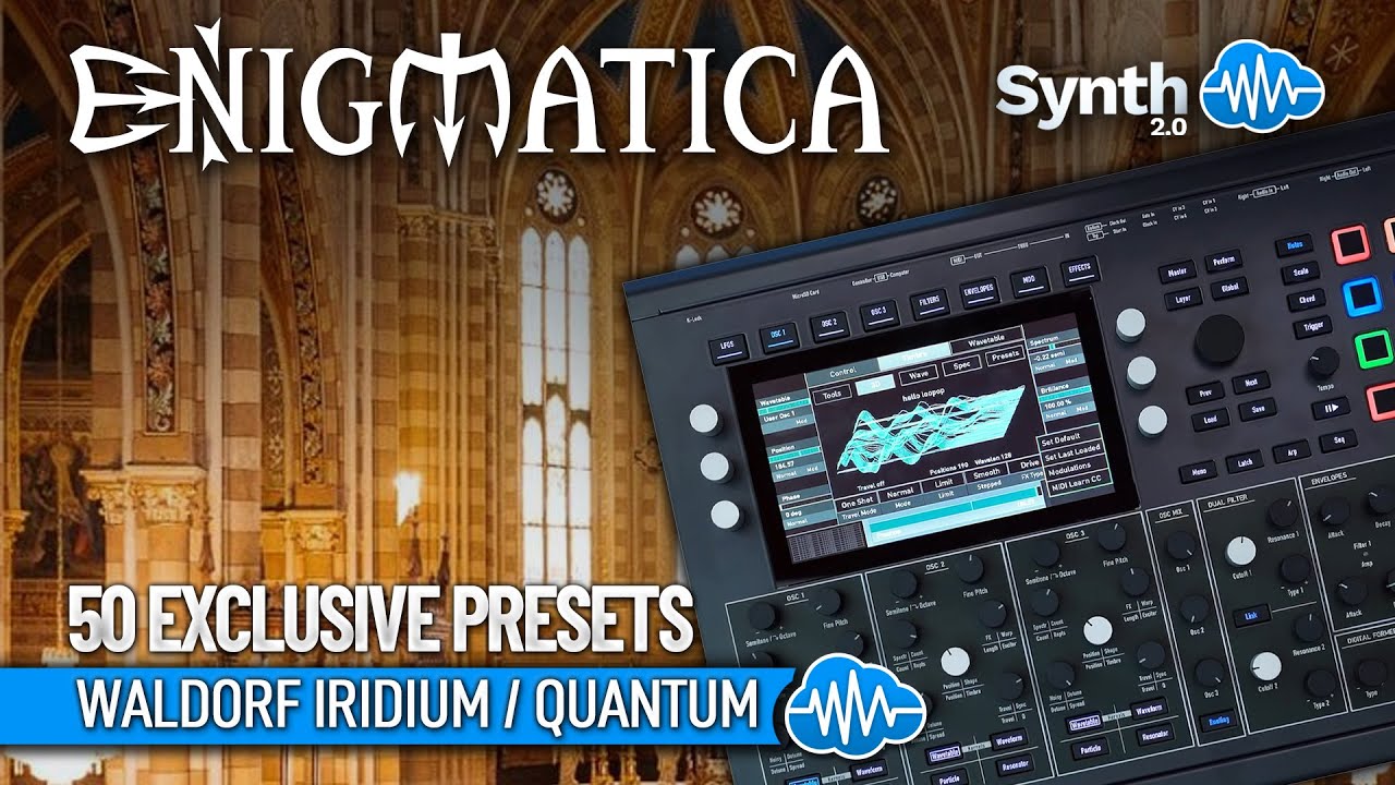 OTL089 - Enigmatica - Waldorf Iridium / Quantum ( 50 presets ) - Video Preview 1