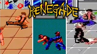 Renegade | Versions Comparison | Arcade, NES, SMS, ZX, Amstrad, C64, ST, Amiga, MS-DOS, Apple II