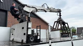 KWB P-348-FS-H 2X Stuuras JKB 12R62M Steenoplegger 10T Assen semirremolque caja abierta | Imagen 4 - Autoline