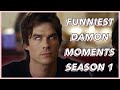 Funniest Damon Salvatore Moments | Season 1