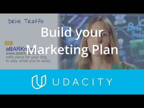 Build your Marketing Plan | Pre Launch | App Marketing | Udacity