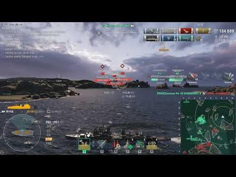 Solo Operation Narai 20 Kills Record - World of Warships