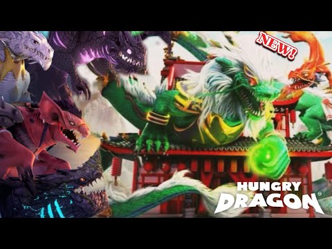 NEW JADE DRAGON UNLOCKED! & ALL DRAGONS - Hungry Dragon DaNi MC Gaming