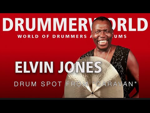 Elvin Jones: Short Drum Solo from "CARAVAN"