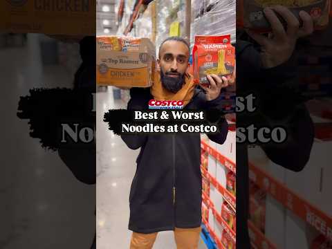Best & Worst Noodles at Costco #costco #ramen #ramennoodles