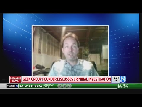 Geek Group founder discusses criminal investigation