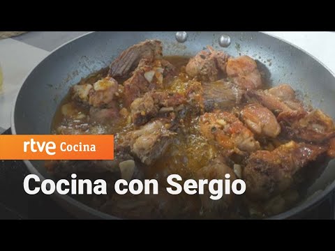 Cocina con Sergio: Conejo de monte al ajillo | RTVE Cocina