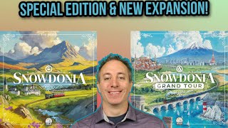 TheGameBoyGeek - Hi Quality Hi Energy Board Game Reviews - Snowdonia: Grand Tour video thumbnail