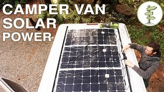 Van Life - Our Amazing Solar Power Set up!  Off Grid Camper Van