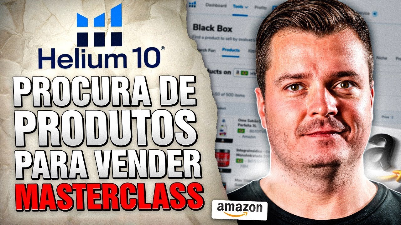 TUTORIAL COMPLETO HELIUM 10: Como Encontrar Produtos LUCRATIVOS para Amazon - 2025 - Importe e Lucre