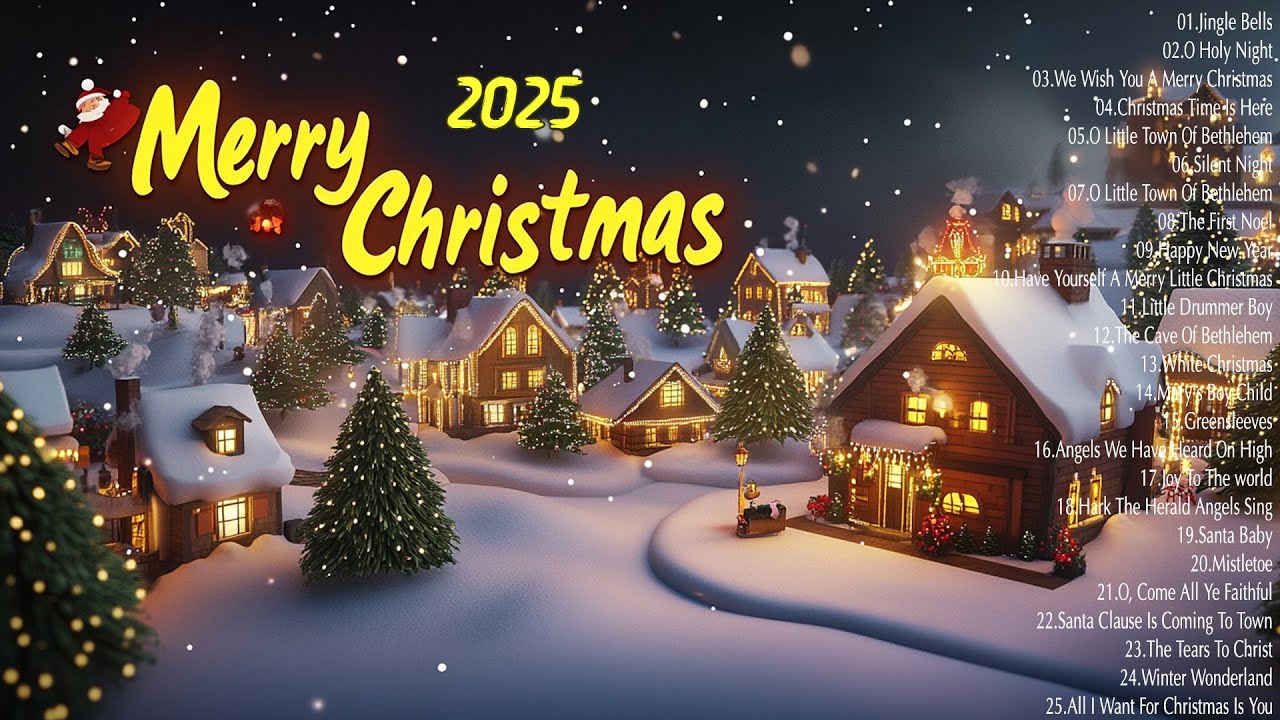 Top 100 Christmas Songs Playlist 🎄 Classic Christmas Music with Fireplace 🎅🏼 Merry Christmas 2024