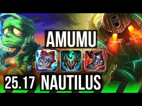 AMUMU vs NAUTILUS (JGL) | KR Master | 25.17
