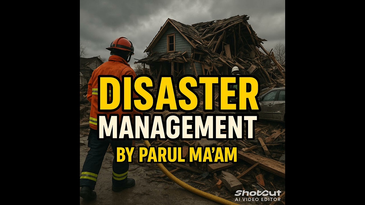 Watch this before your exam! | Disaster management 🤕
