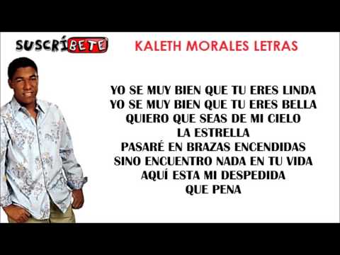 DESPERTAR CONTIGO (LETRA) - KALETH MORALES Y MIGUEL MORALES