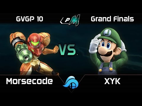 GVGP 10 Project M Grand Finals - Morsecode (Samus) vs. XYK (Luigi/Diddy Kong)