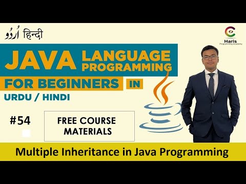 Multiple Inheritance In Java Programming Object Oriented Programming Oop Urdu Hindi