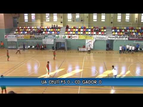 UA CEUTÍ FS - CD GÁDOR - 1ª PARTE