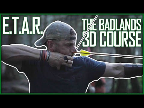 E.T.A.R. | THE BADLANDS 3D COURSE with Friends! | The Push Archery