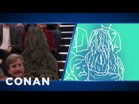 灌木警察被抓--DIY CONAN--TBS的CONAN。 (Shrub Cop Gets Caught  - DIY CONAN - CONAN on TBS)