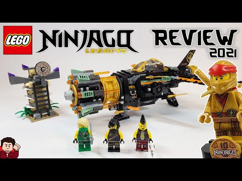 LEGO Ninjago LEGACY Boulder Blaster (71736) - 2021 Set  Review