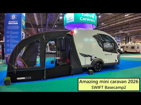 Amazing mini caravan 2026 - SWIFT Basecamp 2