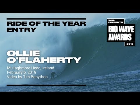 Ollie O'Flaherty at Mullaghmore - 2019 Ride of the Year Entry - WSL Big Wave Awards