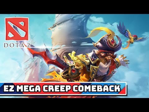DOTA 2 - Pangolier EZ Mega Creeps Comeback
