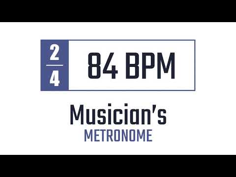 84 BPM - 2/4 - Metronome