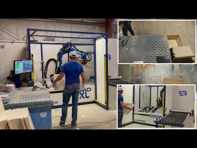 Raw MDF sanding using a Cosmo