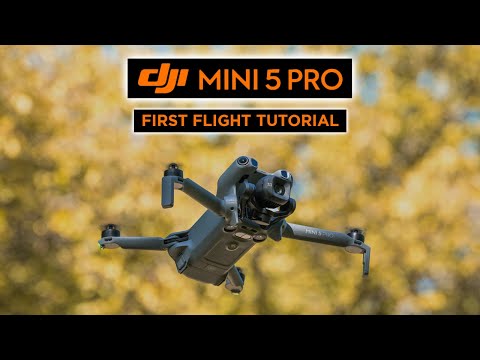DJI Mini 5 Pro | FIRST FLIGHT TUTORIAL – Beginner Guide