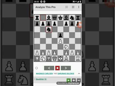 Chess with Anna. Magnus Carlsen vs Sarunas Sulskis, 2010