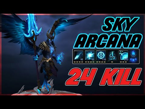 Top Skywrath Mage Player Arcana Gameplay Best Mid Dota 2