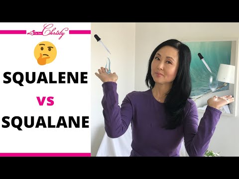 SQUALENE vs SQUALANE 🤔🤔🤔