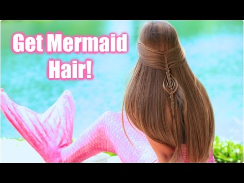 人魚の髪を取得します。 (Get Mermaid Hair | The Mermaid Braid Combo)