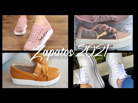 ZAPATOS DE MODA❤️ 2022/ fashion shous 2021/moda en zapatos 2021/tenis/ zapatos cómodos de mujer 2021