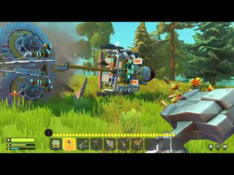 Scrap Mechanic Survival - Fant Mod Harvest drone and Command Center