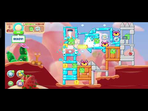 @AngryBirds cross angrybird Rocky Canyons cross  level 1570 #382 #gameplay #nocopyright #hardlevel