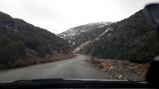 preview picture of video 'Denizli Kayak Merkezi yolu. The way to Denizli Ski Resort. Дорога на Денизли Горнолыжный Курорт.'