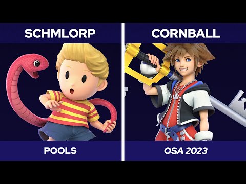 OSA 2023 Singles - Schmlorp (Lucas) vs. Cornball (Sora) - SSBU Ultimate Tournament