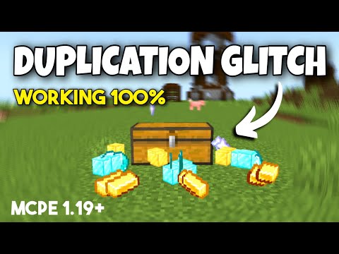 1.19 EASY Duplication Glitch *UNLIMITED ITEMS* Minecraft PE/Bedrock/Edu Edition (MCPE,PS4,Xbox)